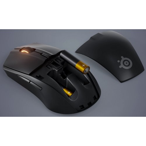 Купити Миша SteelSeries Rival 3 Gen 2 Wireless RGB (62523) Black - ціна в Києві, Львові, Вінниці, Хмельницькому, Франківську, Україні | інтернет-магазин TELEMART.UA фото