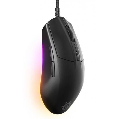 Купить Мышка SteelSeries Rival 3 Gen 2 RGB (62515) Black - цена в Харькове, Киеве, Днепре, Одессе
в интернет-магазине Telemart фото
