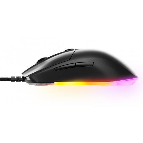 Купить Мышка SteelSeries Rival 3 Gen 2 RGB (62515) Black - цена в Харькове, Киеве, Днепре, Одессе
в интернет-магазине Telemart фото