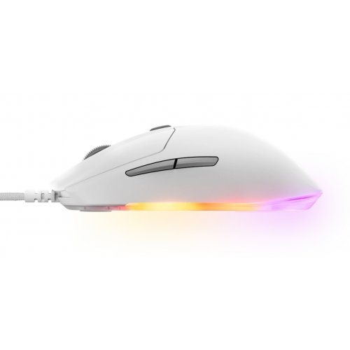Купити Миша SteelSeries Rival 3 Gen 2 RGB (62516) White - ціна в Києві, Львові, Вінниці, Хмельницькому, Франківську, Україні | інтернет-магазин TELEMART.UA фото