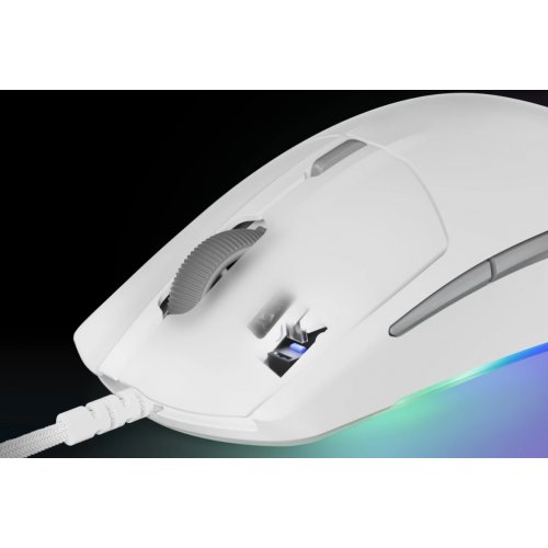 Купити Миша SteelSeries Rival 3 Gen 2 RGB (62516) White - ціна в Києві, Львові, Вінниці, Хмельницькому, Франківську, Україні | інтернет-магазин TELEMART.UA фото