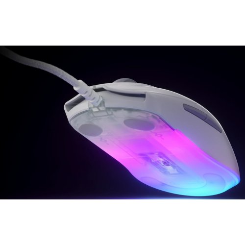Купити Миша SteelSeries Rival 3 Gen 2 RGB (62516) White - ціна в Києві, Львові, Вінниці, Хмельницькому, Франківську, Україні | інтернет-магазин TELEMART.UA фото