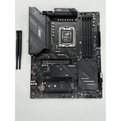 Материнська плата MSI MAG X670E TOMAHAWK WIFI (sAM5, X670) (Відновлено продавцем, 775221) купити з перевіркою сумісності: огляд, характеристики, ціна у Києві, Львові, Вінниці, Хмельницькому, Івано-Франківську, Україні | інтернет-магазин TELEMART.UA фото