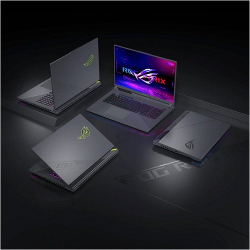 Купити Ноутбук Asus ROG Strix G18 G814PP-S9022 (90NR0KY8-M000T0) Eclipse Gray - ціна в Києві, Львові, Вінниці, Хмельницькому, Франківську, Україні | інтернет-магазин TELEMART.UA фото
