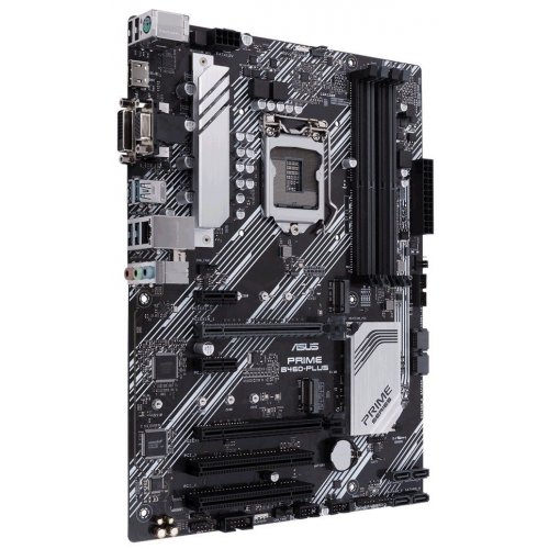 Купить Материнская плата Asus PRIME B460-PLUS (s1200, Intel B460) Factory Recertified с проверкой совместимости: обзор, характеристики, цена в Киеве, Днепре, Одессе, Харькове, Украине | интернет-магазин TELEMART.UA фото