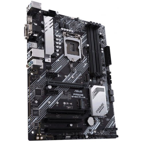 Купить Материнская плата Asus PRIME B460-PLUS (s1200, Intel B460) Factory Recertified с проверкой совместимости: обзор, характеристики, цена в Киеве, Днепре, Одессе, Харькове, Украине | интернет-магазин TELEMART.UA фото