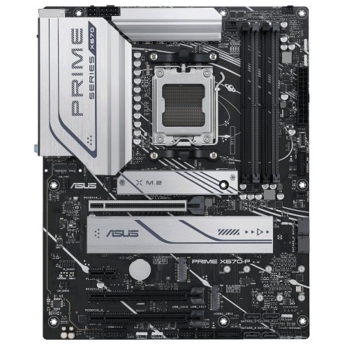 Купить Материнская плата Asus PRIME X670-P (sAM5, X670) Factory Recertified с проверкой совместимости: обзор, характеристики, цена в Киеве, Днепре, Одессе, Харькове, Украине | интернет-магазин TELEMART.UA фото