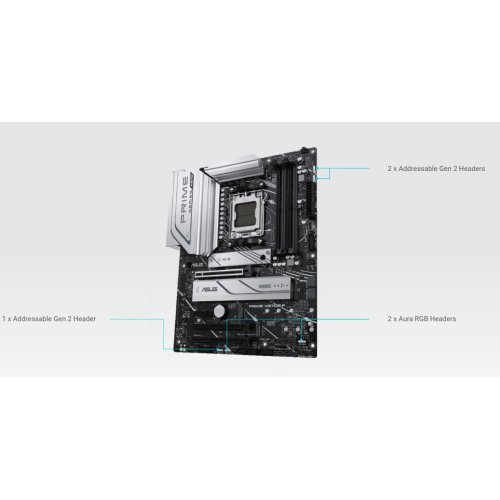 Купить Материнская плата Asus PRIME X670-P (sAM5, X670) Factory Recertified с проверкой совместимости: обзор, характеристики, цена в Киеве, Днепре, Одессе, Харькове, Украине | интернет-магазин TELEMART.UA фото