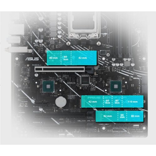 Купить Материнская плата Asus PRIME X670-P (sAM5, X670) Factory Recertified с проверкой совместимости: обзор, характеристики, цена в Киеве, Днепре, Одессе, Харькове, Украине | интернет-магазин TELEMART.UA фото