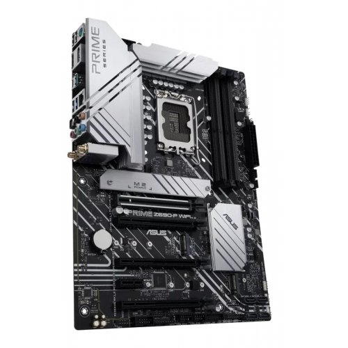 Купить Материнская плата Asus PRIME Z690-P WIFI (s1700, Intel Z690) Factory Recertified с проверкой совместимости: обзор, характеристики, цена в Киеве, Днепре, Одессе, Харькове, Украине | интернет-магазин TELEMART.UA фото