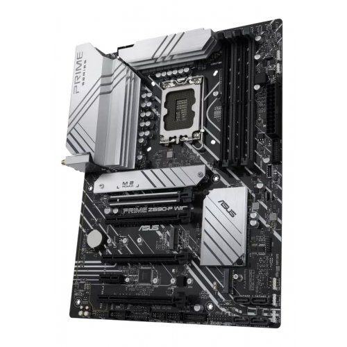 Купить Материнская плата Asus PRIME Z690-P WIFI (s1700, Intel Z690) Factory Recertified с проверкой совместимости: обзор, характеристики, цена в Киеве, Днепре, Одессе, Харькове, Украине | интернет-магазин TELEMART.UA фото