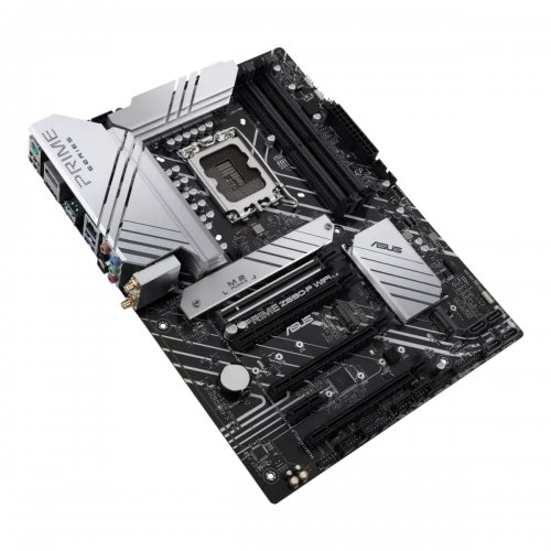 Купить Материнская плата Asus PRIME Z690-P WIFI (s1700, Intel Z690) Factory Recertified с проверкой совместимости: обзор, характеристики, цена в Киеве, Днепре, Одессе, Харькове, Украине | интернет-магазин TELEMART.UA фото