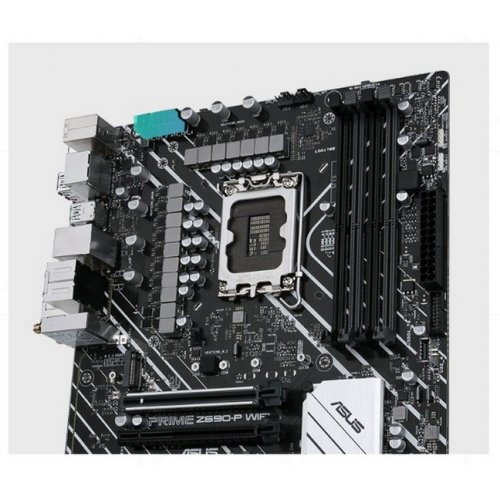 Купить Материнская плата Asus PRIME Z690-P WIFI (s1700, Intel Z690) Factory Recertified с проверкой совместимости: обзор, характеристики, цена в Киеве, Днепре, Одессе, Харькове, Украине | интернет-магазин TELEMART.UA фото
