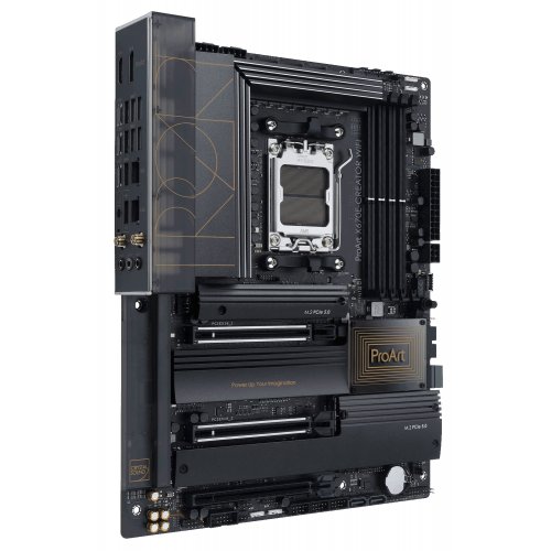 Материнська плата Asus ProArt X670E-CREATOR WIFI (sAM5, X670) Factory Recertified купити з перевіркою сумісності: огляд, характеристики, ціна у Києві, Львові, Вінниці, Хмельницькому, Івано-Франківську, Україні | інтернет-магазин TELEMART.UA фото
