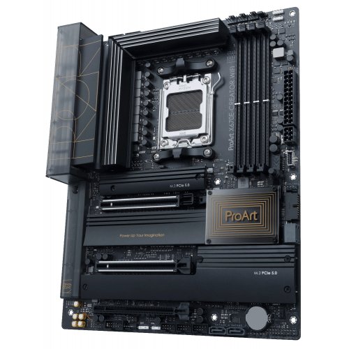 Материнська плата Asus ProArt X670E-CREATOR WIFI (sAM5, X670) Factory Recertified купити з перевіркою сумісності: огляд, характеристики, ціна у Києві, Львові, Вінниці, Хмельницькому, Івано-Франківську, Україні | інтернет-магазин TELEMART.UA фото