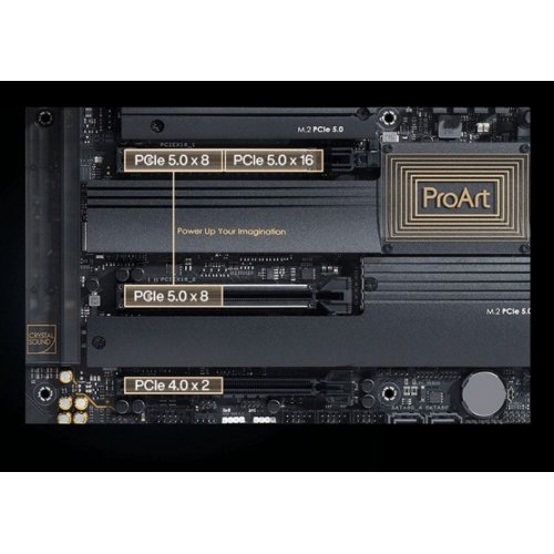 Материнська плата Asus ProArt X670E-CREATOR WIFI (sAM5, X670) Factory Recertified купити з перевіркою сумісності: огляд, характеристики, ціна у Києві, Львові, Вінниці, Хмельницькому, Івано-Франківську, Україні | інтернет-магазин TELEMART.UA фото