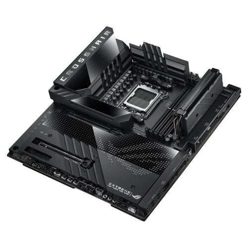 Материнська плата Asus ROG CROSSHAIR X670E EXTREME (sAM5, X670E) Factory Recertified купити з перевіркою сумісності: огляд, характеристики, ціна у Києві, Львові, Вінниці, Хмельницькому, Івано-Франківську, Україні | інтернет-магазин TELEMART.UA фото