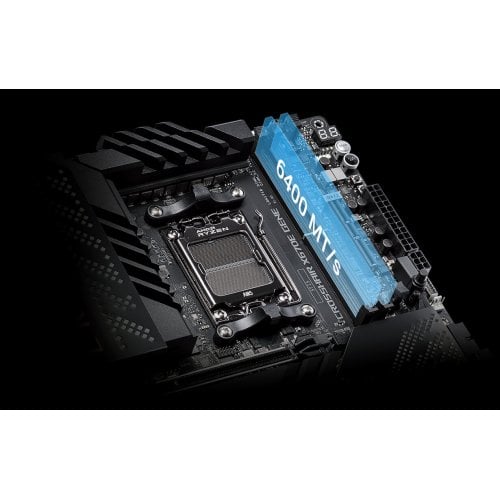 Материнська плата Asus ROG CROSSHAIR X670E GENE (sAM5, X670E) Factory Recertified купити з перевіркою сумісності: огляд, характеристики, ціна у Києві, Львові, Вінниці, Хмельницькому, Івано-Франківську, Україні | інтернет-магазин TELEMART.UA фото