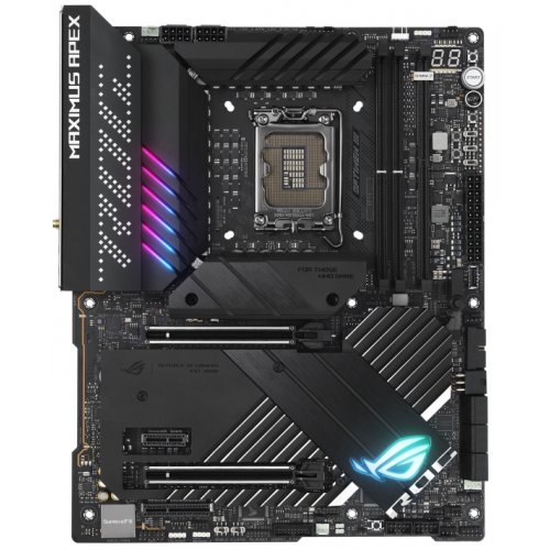 Купить Материнская плата Asus ROG MAXIMUS Z690 APEX (s1700, Intel Z690) Factory Recertified с проверкой совместимости: обзор, характеристики, цена в Киеве, Днепре, Одессе, Харькове, Украине | интернет-магазин TELEMART.UA фото