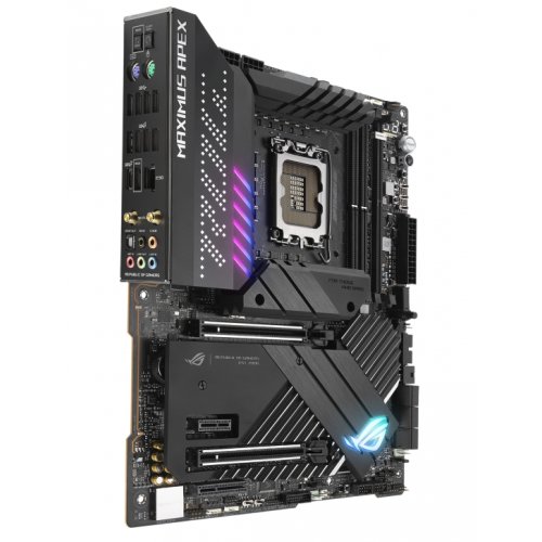 Купить Материнская плата Asus ROG MAXIMUS Z690 APEX (s1700, Intel Z690) Factory Recertified с проверкой совместимости: обзор, характеристики, цена в Киеве, Днепре, Одессе, Харькове, Украине | интернет-магазин TELEMART.UA фото