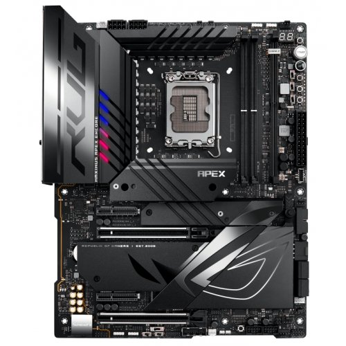 Материнська плата Asus ROG MAXIMUS Z790 APEX ENCORE (s1700, Intel Z790) Factory Recertified купити з перевіркою сумісності: огляд, характеристики, ціна у Києві, Львові, Вінниці, Хмельницькому, Івано-Франківську, Україні | інтернет-магазин TELEMART.UA фото