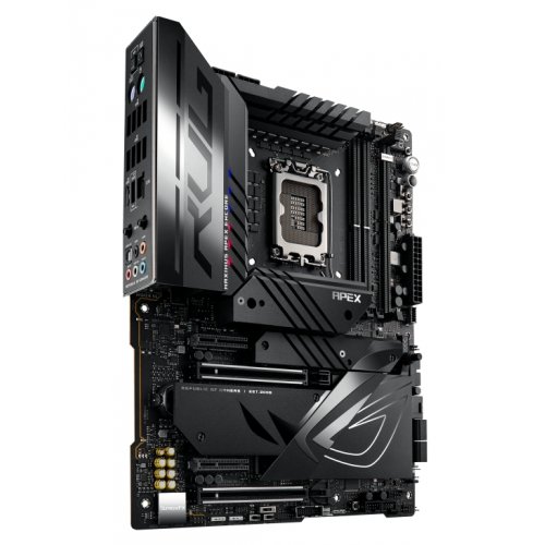 Материнська плата Asus ROG MAXIMUS Z790 APEX ENCORE (s1700, Intel Z790) Factory Recertified купити з перевіркою сумісності: огляд, характеристики, ціна у Києві, Львові, Вінниці, Хмельницькому, Івано-Франківську, Україні | інтернет-магазин TELEMART.UA фото