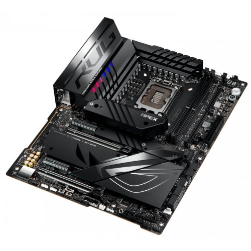 Материнська плата Asus ROG MAXIMUS Z790 APEX ENCORE (s1700, Intel Z790) Factory Recertified купити з перевіркою сумісності: огляд, характеристики, ціна у Києві, Львові, Вінниці, Хмельницькому, Івано-Франківську, Україні | інтернет-магазин TELEMART.UA фото