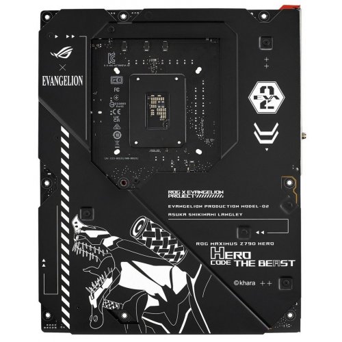 Материнська плата Asus ROG MAXIMUS Z790 HERO EVA-02 EDITION (s1700, Intel Z790) Factory Recertified купити з перевіркою сумісності: огляд, характеристики, ціна у Києві, Львові, Вінниці, Хмельницькому, Івано-Франківську, Україні | інтернет-магазин TELEMART.UA фото