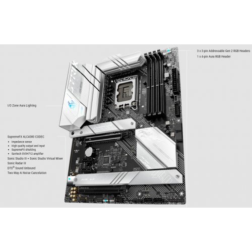 Купить Материнская плата Asus ROG STRIX B660-A GAMING WIFI (s1700, Intel B660) Factory Recertified с проверкой совместимости: обзор, характеристики, цена в Киеве, Днепре, Одессе, Харькове, Украине | интернет-магазин TELEMART.UA фото