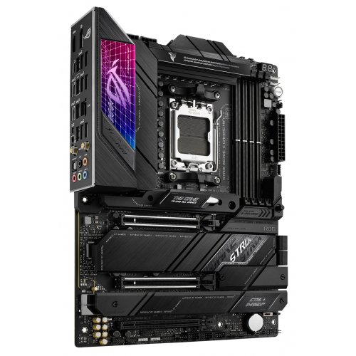 Купить Материнская плата Asus ROG STRIX X670E-E GAMING WIFI (sAM5, X670E) Factory Recertified с проверкой совместимости: обзор, характеристики, цена в Киеве, Днепре, Одессе, Харькове, Украине | интернет-магазин TELEMART.UA фото