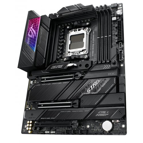 Купить Материнская плата Asus ROG STRIX X670E-E GAMING WIFI (sAM5, X670E) Factory Recertified с проверкой совместимости: обзор, характеристики, цена в Киеве, Днепре, Одессе, Харькове, Украине | интернет-магазин TELEMART.UA фото
