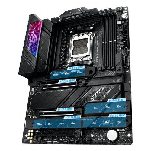 Купить Материнская плата Asus ROG STRIX X670E-E GAMING WIFI (sAM5, X670E) Factory Recertified с проверкой совместимости: обзор, характеристики, цена в Киеве, Днепре, Одессе, Харькове, Украине | интернет-магазин TELEMART.UA фото