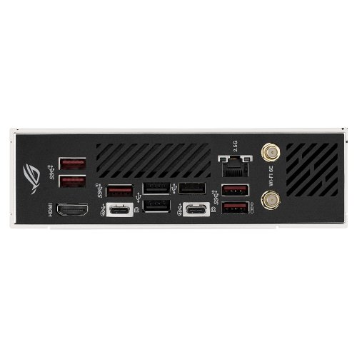 Материнська плата Asus ROG STRIX X670E-I GAMING WIFI (sAM5, AMD X670E) Factory Recertified купити з перевіркою сумісності: огляд, характеристики, ціна у Києві, Львові, Вінниці, Хмельницькому, Івано-Франківську, Україні | інтернет-магазин TELEMART.UA фото