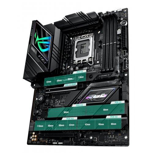 Купить Материнская плата Asus ROG STRIX Z790-F GAMING WIFI II (s1700, Intel Z790) Factory Recertified с проверкой совместимости: обзор, характеристики, цена в Киеве, Днепре, Одессе, Харькове, Украине | интернет-магазин TELEMART.UA фото