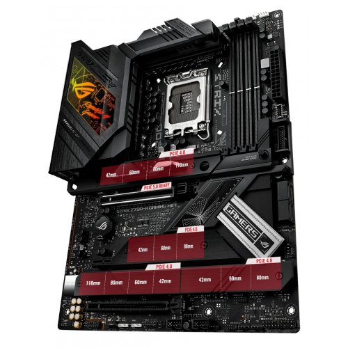 Купить Материнская плата Asus ROG STRIX Z790-H GAMING WIFI (s1700, Intel Z790) Factory Recertified с проверкой совместимости: обзор, характеристики, цена в Киеве, Днепре, Одессе, Харькове, Украине | интернет-магазин TELEMART.UA фото