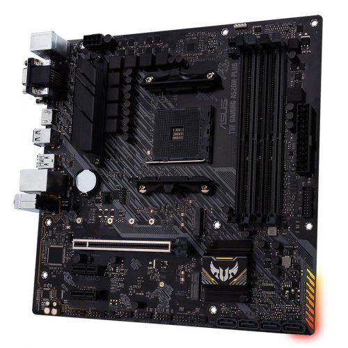 Купить Материнская плата Asus TUF GAMING A520M-PLUS (sAM4, AMD A520) Factory Recertified с проверкой совместимости: обзор, характеристики, цена в Киеве, Днепре, Одессе, Харькове, Украине | интернет-магазин TELEMART.UA фото