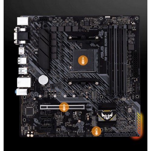 Купить Материнская плата Asus TUF GAMING A520M-PLUS (sAM4, AMD A520) Factory Recertified с проверкой совместимости: обзор, характеристики, цена в Киеве, Днепре, Одессе, Харькове, Украине | интернет-магазин TELEMART.UA фото