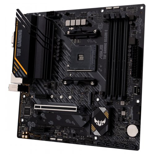 Материнська плата Asus TUF GAMING B550M-E (sAM4, AMD B550) Factory Recertified купити з перевіркою сумісності: огляд, характеристики, ціна у Києві, Львові, Вінниці, Хмельницькому, Івано-Франківську, Україні | інтернет-магазин TELEMART.UA фото