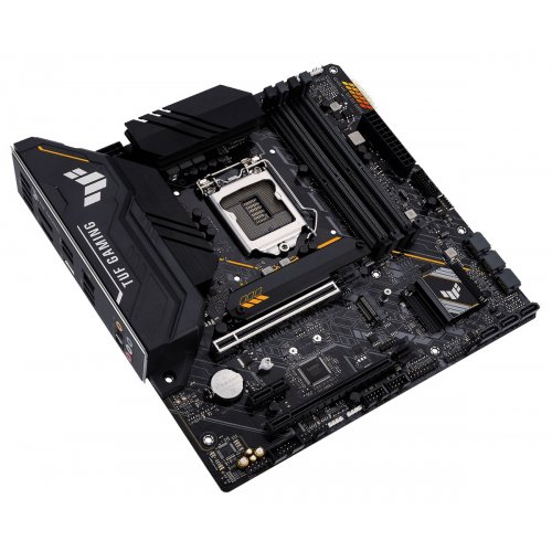 Купить Материнская плата Asus TUF GAMING B560M-PLUS (s1200, Intel B560) Factory Recertified с проверкой совместимости: обзор, характеристики, цена в Киеве, Днепре, Одессе, Харькове, Украине | интернет-магазин TELEMART.UA фото