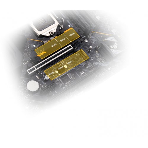 Купить Материнская плата Asus TUF GAMING B560M-PLUS (s1200, Intel B560) Factory Recertified с проверкой совместимости: обзор, характеристики, цена в Киеве, Днепре, Одессе, Харькове, Украине | интернет-магазин TELEMART.UA фото