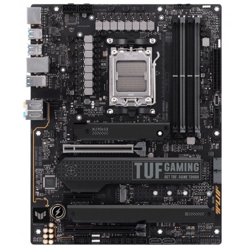 Купить Материнская плата Asus TUF GAMING X670E-PLUS (sAM5, AMD X670) Factory Recertified с проверкой совместимости: обзор, характеристики, цена в Киеве, Днепре, Одессе, Харькове, Украине | интернет-магазин TELEMART.UA фото