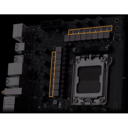 Купить Материнская плата Asus TUF GAMING X670E-PLUS (sAM5, AMD X670) Factory Recertified с проверкой совместимости: обзор, характеристики, цена в Киеве, Днепре, Одессе, Харькове, Украине | интернет-магазин TELEMART.UA фото