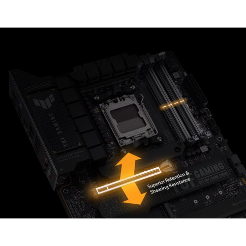 Купить Материнская плата Asus TUF GAMING X670E-PLUS (sAM5, AMD X670) Factory Recertified с проверкой совместимости: обзор, характеристики, цена в Киеве, Днепре, Одессе, Харькове, Украине | интернет-магазин TELEMART.UA фото