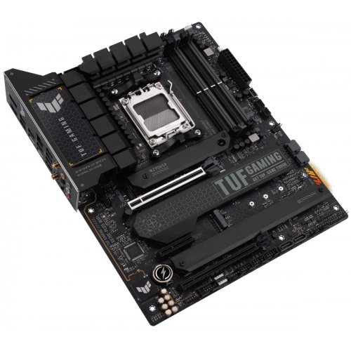 Купить Материнская плата Asus TUF GAMING X670E-PLUS WIFI (sAM5, AMD X670) Factory Recertified с проверкой совместимости: обзор, характеристики, цена в Киеве, Днепре, Одессе, Харькове, Украине | интернет-магазин TELEMART.UA фото