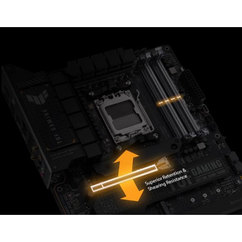 Купить Материнская плата Asus TUF GAMING X670E-PLUS WIFI (sAM5, AMD X670) Factory Recertified с проверкой совместимости: обзор, характеристики, цена в Киеве, Днепре, Одессе, Харькове, Украине | интернет-магазин TELEMART.UA фото