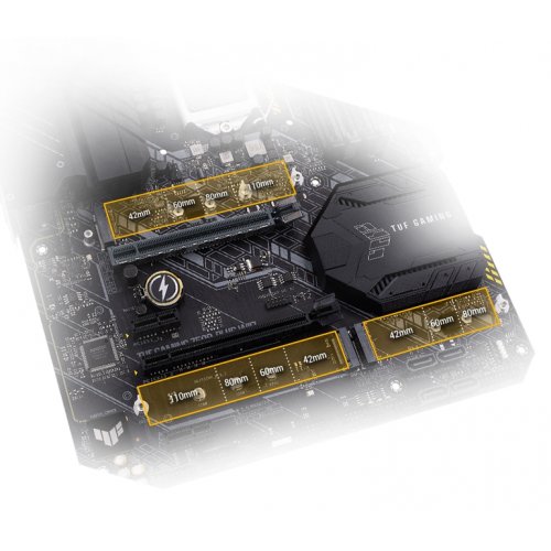 Купить Материнская плата Asus TUF GAMING Z590-PLUS WIFI (s1200, Intel Z590) Factory Recertified с проверкой совместимости: обзор, характеристики, цена в Киеве, Днепре, Одессе, Харькове, Украине | интернет-магазин TELEMART.UA фото