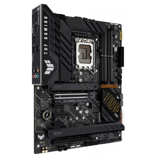 Материнська плата Asus TUF GAMING Z690-PLUS (s1700, Z690) Factory Recertified купити з перевіркою сумісності: огляд, характеристики, ціна у Києві, Львові, Вінниці, Хмельницькому, Івано-Франківську, Україні | інтернет-магазин TELEMART.UA фото