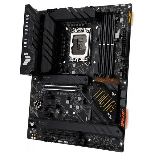 Материнська плата Asus TUF GAMING Z690-PLUS (s1700, Z690) Factory Recertified купити з перевіркою сумісності: огляд, характеристики, ціна у Києві, Львові, Вінниці, Хмельницькому, Івано-Франківську, Україні | інтернет-магазин TELEMART.UA фото
