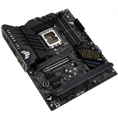 Купить Материнская плата Asus TUF GAMING Z690-PLUS WIFI (s1700, Z690) Factory Recertified с проверкой совместимости: обзор, характеристики, цена в Киеве, Днепре, Одессе, Харькове, Украине | интернет-магазин TELEMART.UA фото