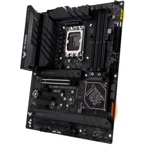 Материнська плата Asus TUF GAMING Z790-PLUS WIFI D4 (s1700, Intel Z790) Factory Recertified купити з перевіркою сумісності: огляд, характеристики, ціна у Києві, Львові, Вінниці, Хмельницькому, Івано-Франківську, Україні | інтернет-магазин TELEMART.UA фото